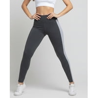 Flix Spa - Calza Mujer Algodón Nacional Tiro Alto Con Franja Lateral Alta Calidad