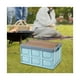 thumbnail image 4 of Caja Organizadora Plegable 29x35x52cm Plastico Celeste, 4 of 4