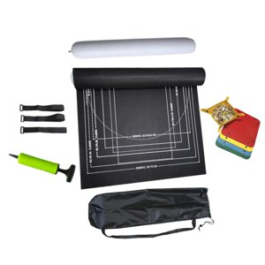 Magideal - Wandteppich De Rompecabezas Enrollable De 2000 Piezas Enrolle Su Rompecabezas: Wandteppich De Almacenamiento Portátil Con Compartimento De Clasificación Y Bolsa Negro