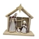 thumbnail image 1 of Figura Natividad Sagrada Familia Resina y Madera, 1 of 3