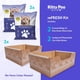 thumbnail image 3 of Kitty Poo Club Caja de Arena Desechable para Gatos Paquete de 2 con Sílice, 3 of 8