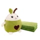 thumbnail image 1 of Set de manta y almohada de peluche para viaje para niños YUDONG, verde, 1 of 6