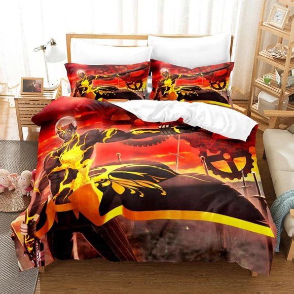 Cartoons FateGrand Order Emiya Alter Bedding Set Bed Set Adult Kid Bedroom Duvet cover Sets