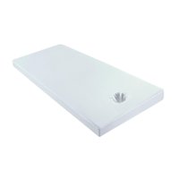 Magideal - Cubierta De Cama De Masaje Cosmético Spa Spa Implaz Con Agujero Transpirable 80Cmx190Cm Lavado De Lavado A Máquina Elástica Anti -Envoltura Resuitable Blanco