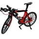 thumbnail image 3 of Bicicleta ruta escala 1:8 roja, coleccionable, 3 of 6