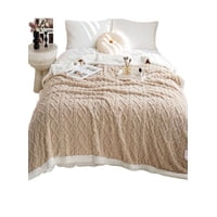 Todo Para El Hogar - Frazada Manta De Plush Y Sherpa Extra Suaves