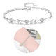 thumbnail image 1 of Pulsera plata 925 estrellas circón en oro ajustable, 1 of 3