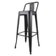 thumbnail image 2 of Set 2 Pisos Taburete De Bar 75 Cm Tolix Charles Negro, 2 of 3