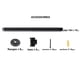 thumbnail image 3 of Pata de mesa Mdjwjj 71 cm H × 36 cm W negro - pack de 2, 3 of 7