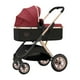 thumbnail image 1 of Coche Cuna Moisés Compacto Multiposiciones Rojo, 1 of 8