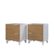 thumbnail image 1 of Kit 2 Veladores Dormitorio Mood Color Blanco / Madera, 1 of 3