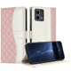 thumbnail image 1 of Funda Tipo Cartera Acolchada para Motorola MOTO G Stylus 5G 2024 con Bloqueo RFID Ranuras y Correa Rosa, 1 of 5