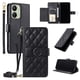 thumbnail image 5 of Funda tipo billetera FOXDOCK para Xiaomi POCO C65 – Tapa abatible con correa para mujer, 5 of 5