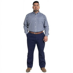 Kotting - Pantalón Frente Plano Spandex Regular Fit