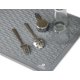 thumbnail image 5 of Alfombrilla para secar platos Homeway Essentials 53 × 46 cm Gris XL, 5 of 9