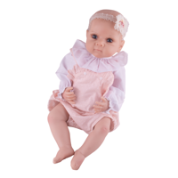 Otuti - Muñeca Bebe Reborn Juguete Realista 55Cm Con Accesorios Rosa