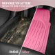 thumbnail image 5 of Alfombrillas para auto Carbella rosa, ajuste universal, set de 4 piezas, 5 of 7