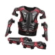 thumbnail image 5 of Traje de Protección de Motocicleta para Niños con Coderas, Rodilleras, Equipo de de Cross, Conjunto de Protección de Conducción para Deportes Al Rojo, 5 of 5