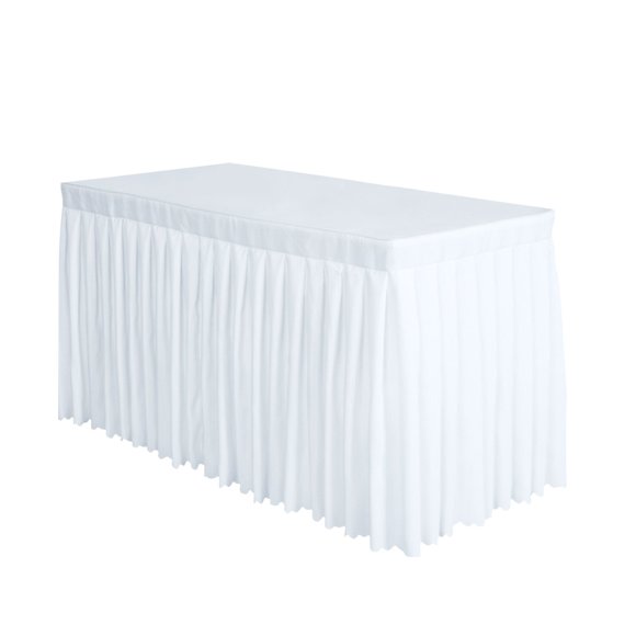 Falda de Mesa Surmente 4,3 m Blanca - Pack de 10
