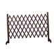 thumbnail image 4 of Puerta De Madera Para Perros Puerta De Valla Plegable Extensible Accesorio Profesional Plegable 190cmx90cm Marrón, 4 of 5
