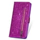 thumbnail image 4 of Funda para FOXDOCK Elegante funda iPhone 12 Pro Max Glitter con cremallera-Ideal para el uso diario, 4 of 5