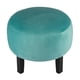 thumbnail image 2 of Pouf Jack Turquesa Felpa 48x48x40 cm, 2 of 3