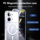 thumbnail image 4 of Funda magnética transparente Fhyeugfy para Poco X8 Pro Max, 4 of 7