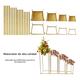 thumbnail image 3 of Mesas Candy Bar Decoracion 4 Pzs Estructura Metalicas Fiesta, 3 of 3