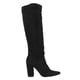 thumbnail image 1 of Bota Exs Gamuza Larga Negra, 1 of 5