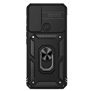 Estuche Gangxun Para Motorola Moto G50, Soporte Giratorio 360°, Estilo Mecánico Y Magnético