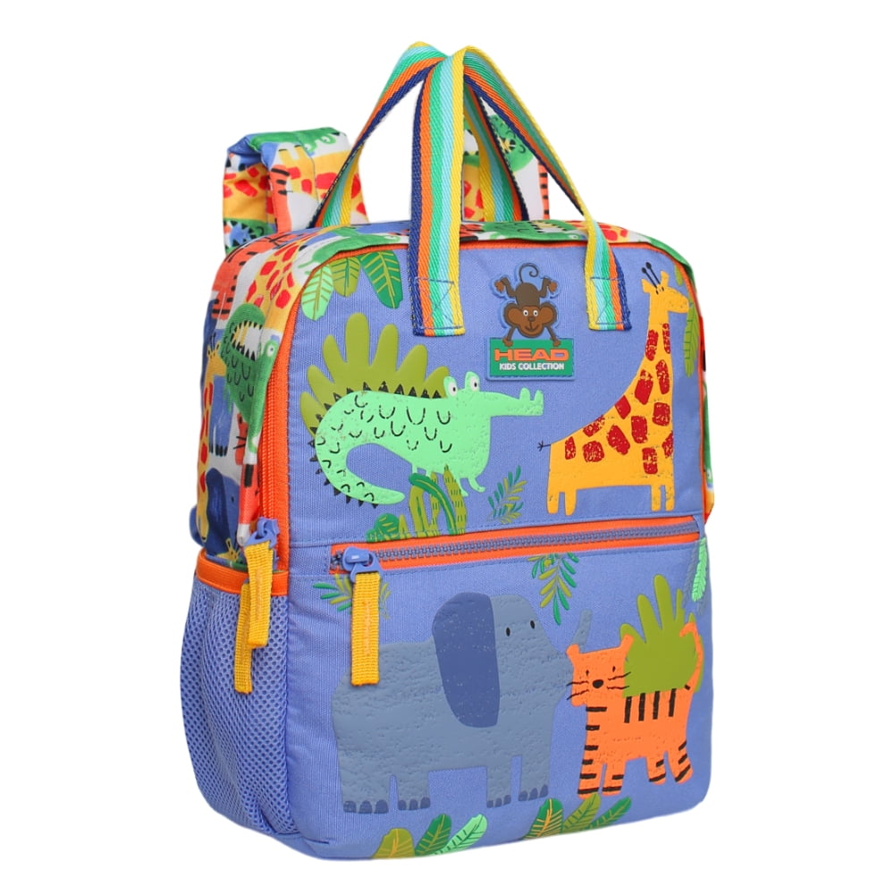 Mochila Infantil Niño Pepa Jungle Azul Head