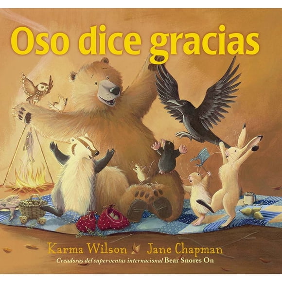 Oso dice gracias de Editorial Picarona