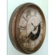 thumbnail image 2 of Reloj de pared 77.8x23x77.8 cm, elemental, café, 2 of 2