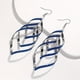 thumbnail image 1 of Metal Layered Swirling Geometric Earrings Personality Fashion Long Pendant Hook Earrings Elegant Ear Piercing Jewelry, 1 of 5