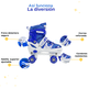 thumbnail image 2 of Patines Roller 4 Ruedas Ajustables Artísticos Para Niños S(19-21 CM), 2 of 6