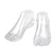 thumbnail image 5 of Herramientas Para Modelar Pies, Maniquí Transparente Para Exhibir Calcetines., 5 of 5
