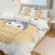 thumbnail image 1 of Kuromi Cute Cartoon Character Duvet Cover Set Bedding Set 1 Duvet Cover And 2 Pillowcases 3D Cartoon Printed Comfortable And Ultra Soft Bed Set Room Decor for Bedroom Twin, 1 of 5