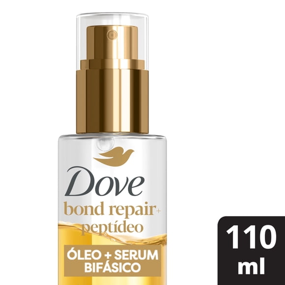Aceite Capilar Dove Óleo + Serum Bifásico Bond Repair, 110 ml
