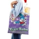 thumbnail image 4 of Tiny Toon Adventures Bolso de tela con estampado de lienzo para mujer, bolsa de compras reutilizable y estética, con cremallera interior, regalo para mujer,38*45cm., 4 of 6