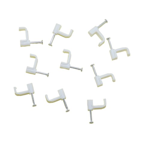 Grampas Cable Caleco 2X2Mm Blanca Macrotel