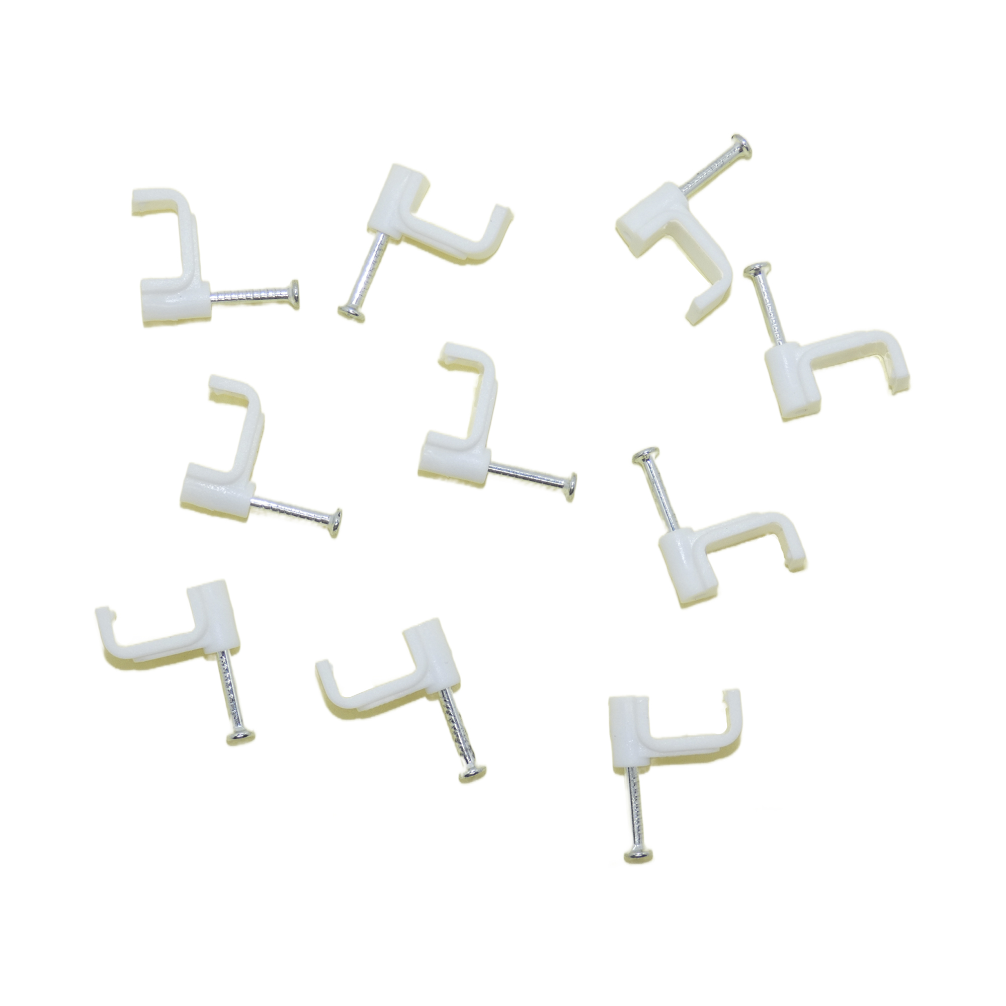 Grampas Cable Caleco 2X2Mm Blanca Macrotel