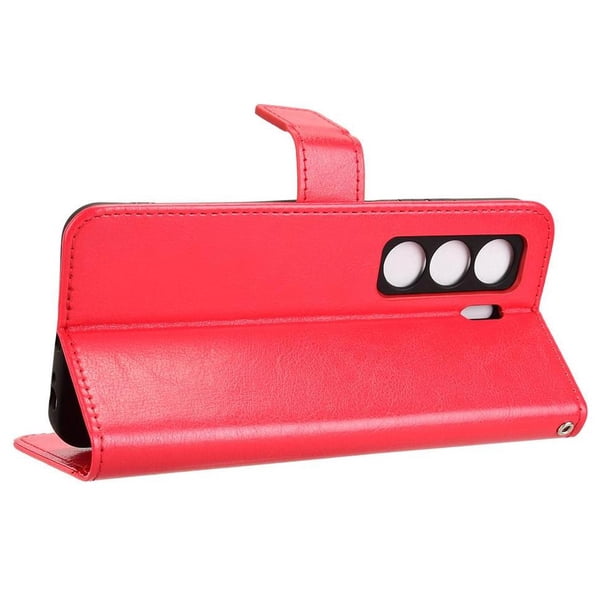Funda tipo libro para itel Power 70 4G, cartera todo‑en‑uno, funda multifuncional con tarjetero y correa de muñeca desmontable
