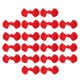 thumbnail image 1 of 20 Pares De Botones De Rana Con Nudo Chino Con Dise?o De Hoja Para Cheongsam Rojo, 1 of 5