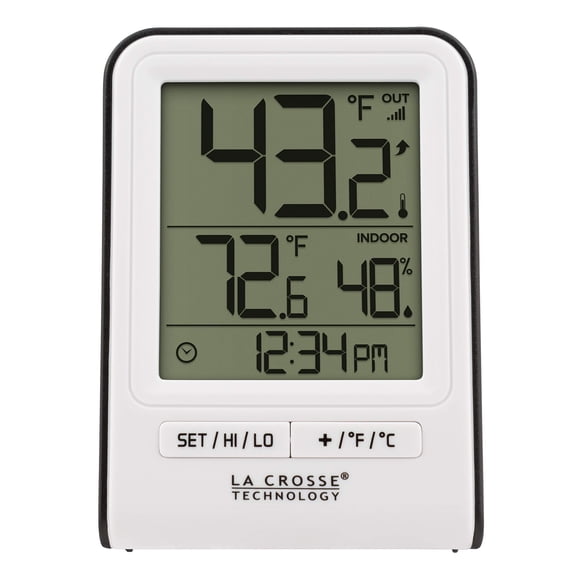 Estación Meteorológica La Crosse Technology Monitor de Temperatura Inalámbrico 100 m