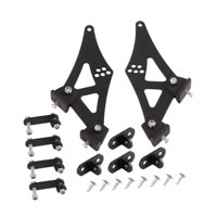 Magideal - 2 Piezas De Soportes De Montaje De Patas De Alerón Genérico Para Alerón Trasero De Coche, Piezas De Repuesto Portátiles, Accesorios Premium, Reemplazo