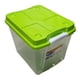 thumbnail image 4 of Caja Organizadora 27lts Wenco C/ Ruedas 31x30x40cm Apilable Transparente 27 Litros Rollbox, 4 of 8