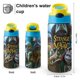 thumbnail image 2 of Magia extraña Botella de Agua con Tapa Pop Top de Un Toque, Acero Inoxidable, a Prueba de Fugas, para Deportes, Botella Infantil azul 12 oz, 2 of 6