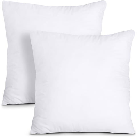 Utopia Bedding - Juego De Ropa De Cama Throw Pillows Utopia, 2 Unidades, 45 X 45 Cm, Color Blanco