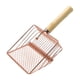 thumbnail image 3 of Recogedor De Arena Para Gatos, Pala Profunda, Recogedor De Residuos Para Lagartos, Conejitos, Cachorros, Bola De Acero De Oro Rosa, 3 of 3