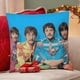 thumbnail image 4 of The Beatles Fundas de almohada de terciopelo con tema, regalos de funda de almohada, decoración para el hogar, cojín de lanzar, regalo de cumpleaños para fans y parejas. 40cm x 40cm., 4 of 6